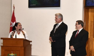 Diaz Canel en México