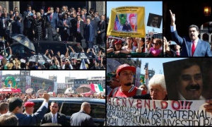 El presidente fue respaldado por el pueblo de México apostado en El Zócalo, a la
