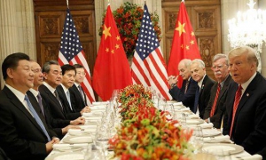 Trump y Jinping cenan juntos en el Palacio Duhau