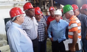 Machado Ventura y Salvador Valdés Mesa
