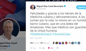 twitter de díaz-canel