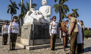 Acto en el Hospital Militar