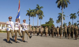 Acto en el Hospital Militar