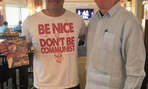 Entre tú y yo, Eduardo Bolsonaro con Orlando Gutiérrez en Miami, tal para cual. 