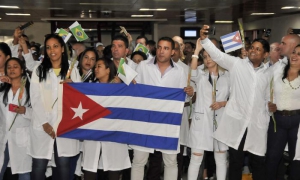 médicos cubanos llegan de brasil