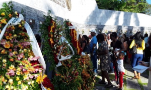 Como cada año los mártires internacionalistas recibieron el sentido homenaje de 