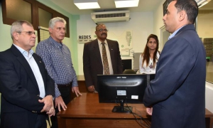 Visitó Díaz-Canel órganos del sistema de justicia cubanos