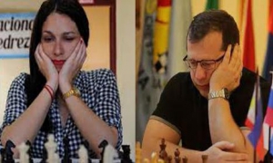 Lisandra Llaudy y Alexey Dreev