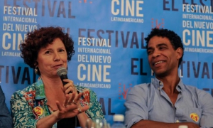 Icíar Bollaín y Carlos Acosta
