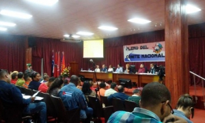 pleno comité nacional UJC
