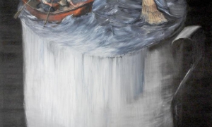 Obras de Persistencia, de Roberto Fabelo, expuestas en la xii Bienal de La Haban