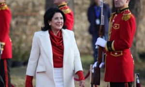 JURAMENTÓ PRIMERA MUJER PRESIDENTa DE GEORGIA