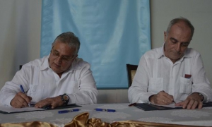 CUBA-LA HABANA-FIRMAN CONTRATO DE SUBVENCIÓN ENTRE EL CAP CAPIT
