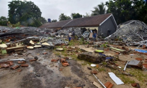 Tsunami en Indonesia