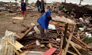 Tsunami en Indonesia