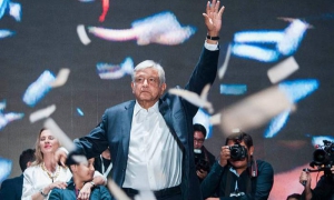 La victoria de López Obrador en los comicios electorales fue uno de los grandes 