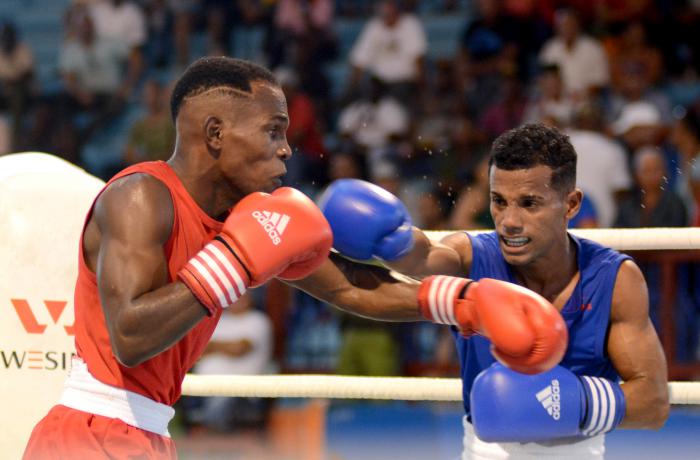 Boxeo torneo playa giron 57 anv 49 kg Damian Arce vs Billy Rodriguez