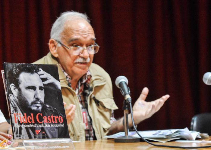 Presentación del libro Fidel Castro ¿qué encontró al triunfo de la revolución?, en la 26 feria Internacional del Libro.