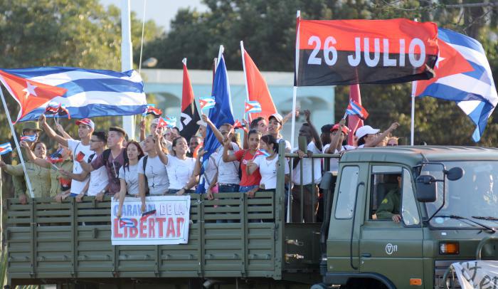 acto por el 60 aniversario de la Caravana de la Libertad