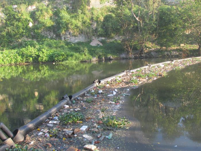 Barrera flotante.