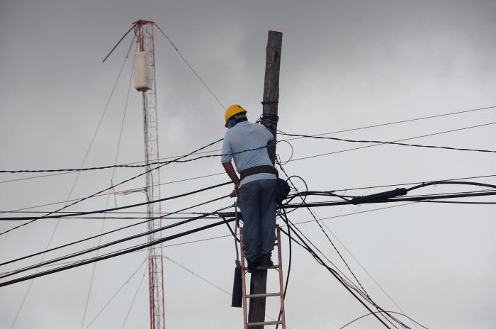 Para el 2019, Etecsa tiene entre sus proyecciones generales de trabajo la instalación de más de 600 nuevas radiobases de telefonía móvil. foto: juvenal balán