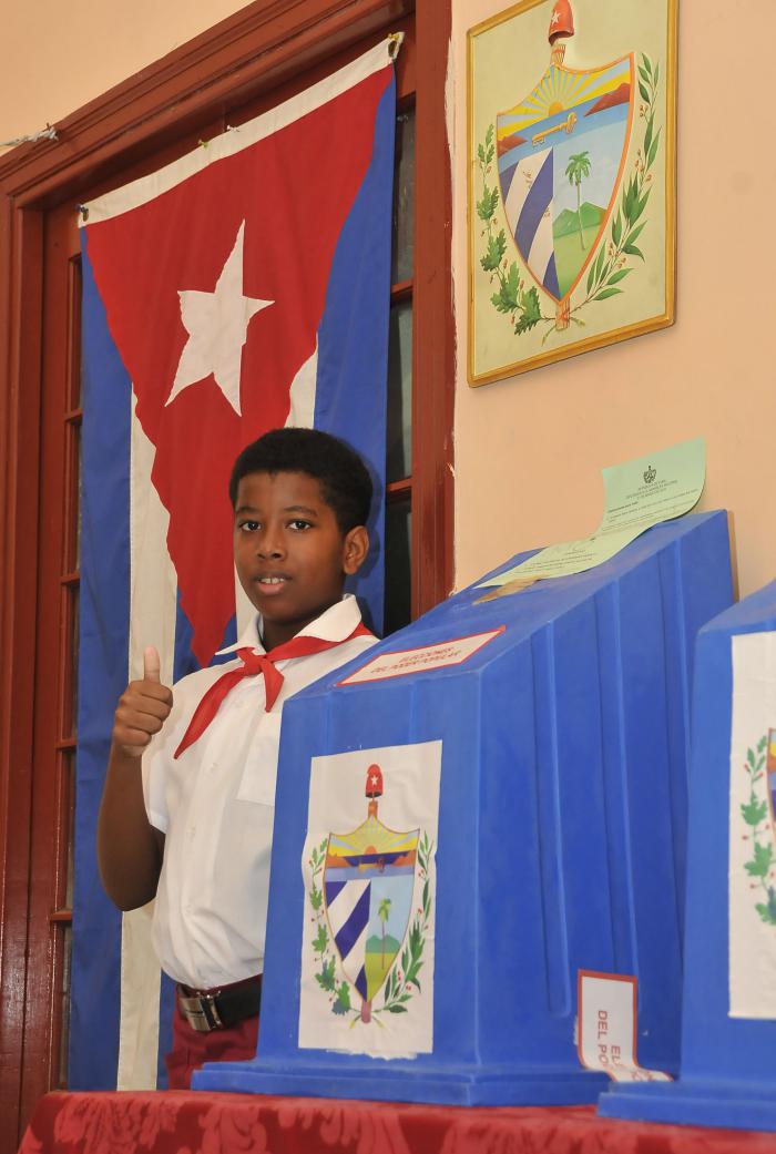 Por Cuba,votacion