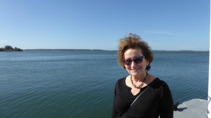 «Me interesa fundamentalmente la obra elaborada por mujeres», afirma la poetisa Áurea María Sotomayor. 