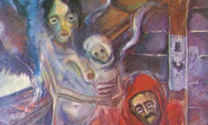 Campesinos felices (1938), obra del pintor Carlos Enríquez.