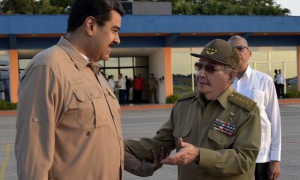 Nicolás Maduro y raul castro