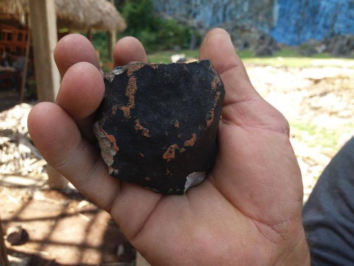 Probable meterorito en Pinar del Río. 