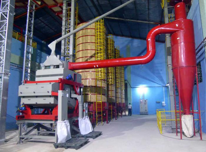 La nueva planta constituye el complemento del equipamiento agrícola que el país ha incorporado en los últimos años. 