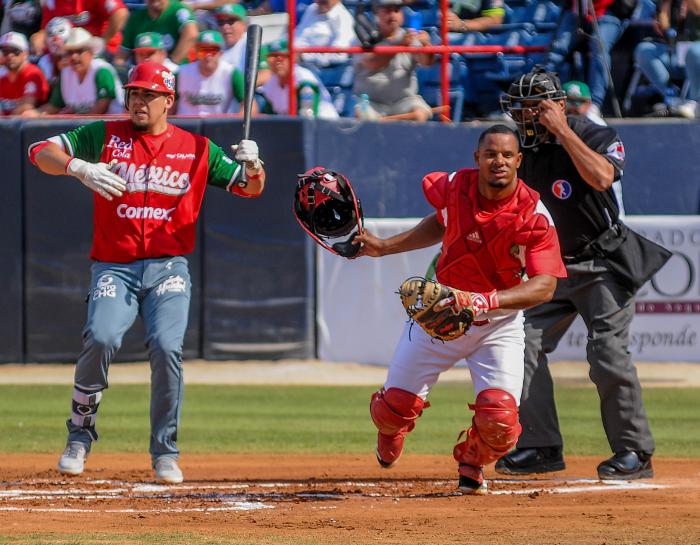 serie del Caribe 2019, Encuentro entre los equipos Los Leñadors de Las Tunas de Cuba y Los Charros de México, en el Estdio Rod Carew de Ciudad Panamá,