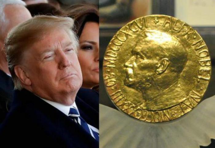 TRump nominado al Premio Nobel de la Paz