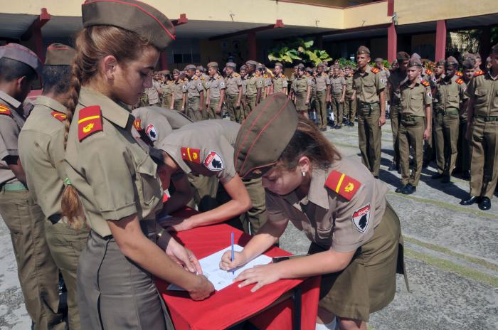 Camilitos de Cienfuegos respaldan a Venezuela