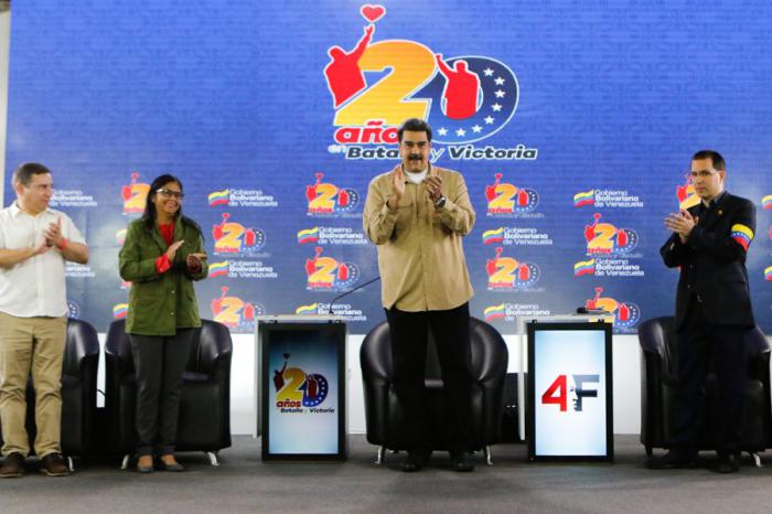 «El único reconocimiento que nos interesa es el del pueblo venezolano y el de la solidaridad de todos los pueblos del mundo». 