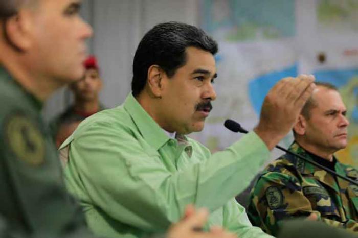 Maduro denunció el apoyo del presidente de Colombia y la Casa Blanca con las acciones de presión y violencia.