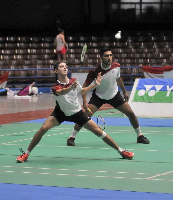 Badmintón XX Giraldilla 2019,Followed by MD Final ganado por el duo de Daniel La Torre Regal y Jose Guevara de Peru.