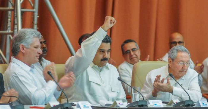 xV Consejo Polìtico ALBA TCP acto de Solidaridad con Venezuela en el Palacio de Convenciones