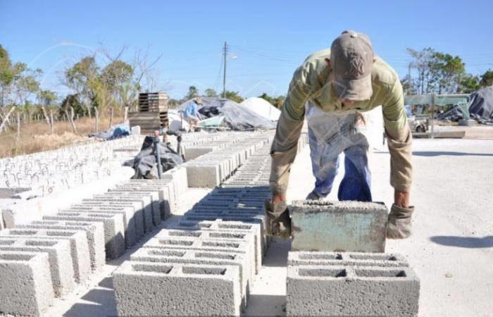 Sobre la producción local de materiales recae buena parte del desarrollo del programa de la vivienda. 