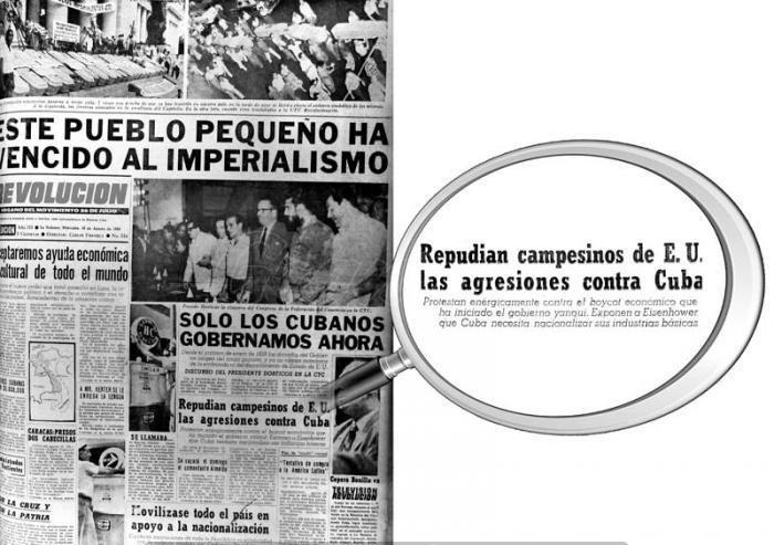 Periódico Revolución del 10 de agosto de 1960. Foto: Archivo de Granma