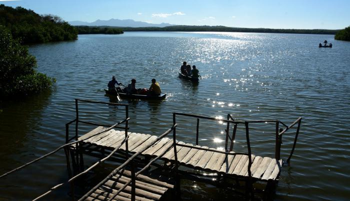 Área Protegida del Refugio Laguna de Guanaroca-Punta Gavilanes en el Escambray, propuesta a visitar en el centro sur de Cuba. 