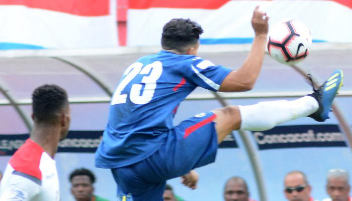 Futbol CONCACAF Cuba vs RD cuba gana 1 gol x 0 con gol de Jordan Santacruz