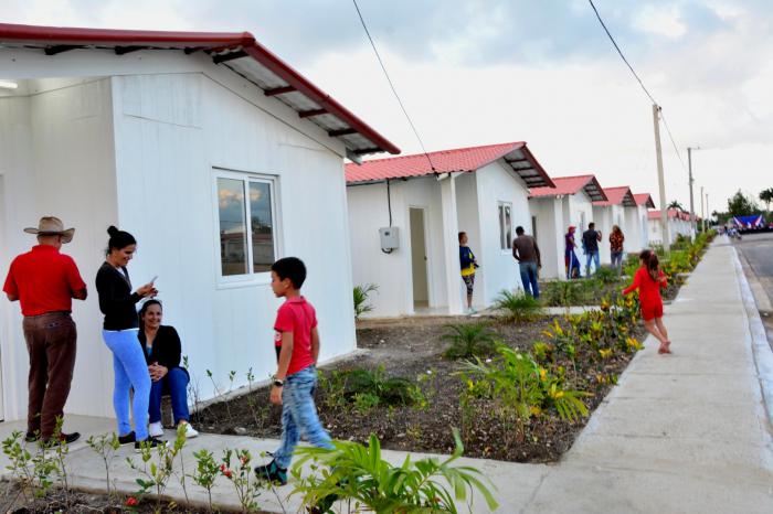 Las nuevas petrocasas fueron donadas por el gobierno de la República Bolivariana de Venezuela. 