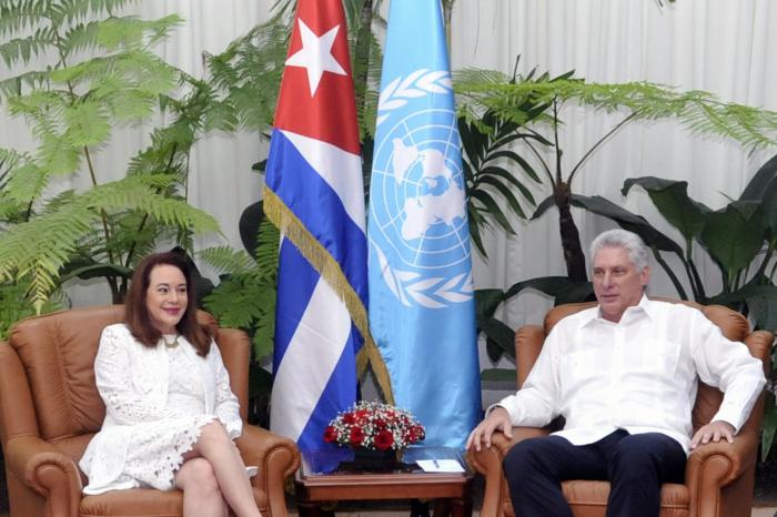 Coincidieron en la voluntad de continuar defendiendo el papel de las Naciones Unidas en la preservación de la paz.