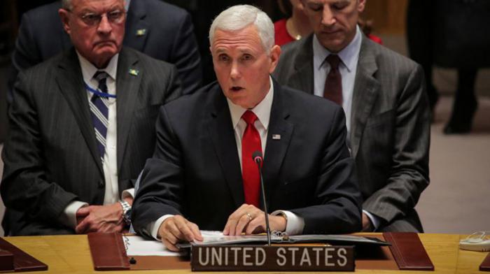 Mike Pence convocó una sesión del Consejo de Seguridad para abordar la 