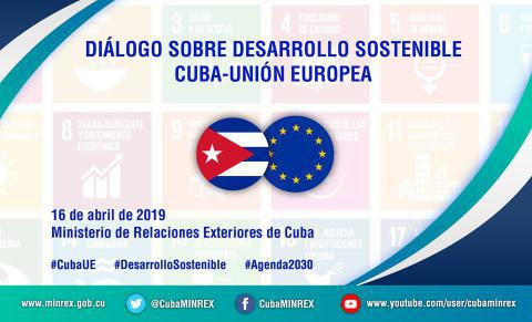 Cuba y la Unión Europea dialogarán sobre Desarrollo Sostenible