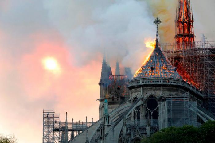 Incendio en la Catedral de Notre Dame 