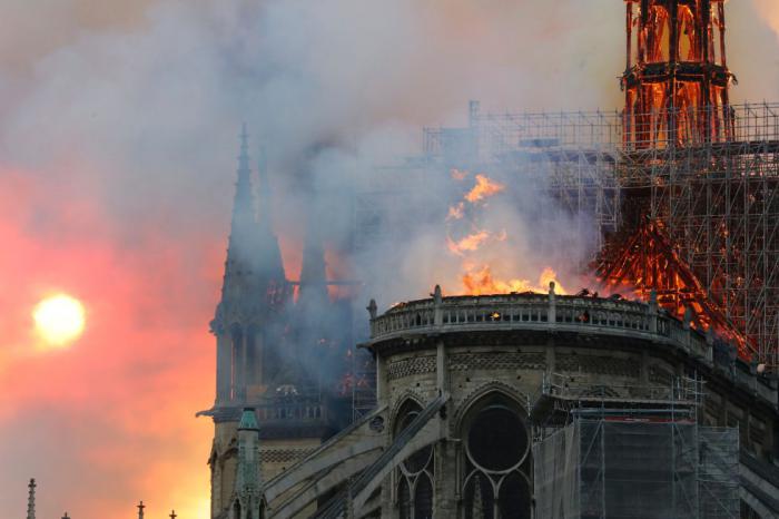 Incendio en la Catedral de Notre Dame 