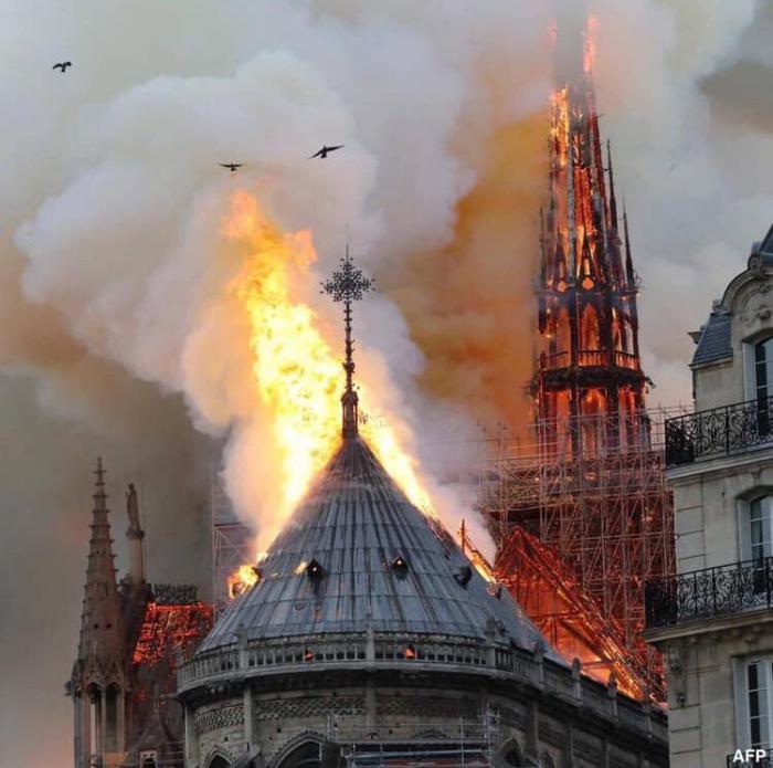 Incendio en la Catedral de Notre Dame 