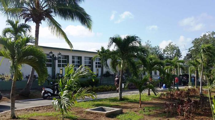 La escuela está diseñada con un entorno agradable para los alumnos. 